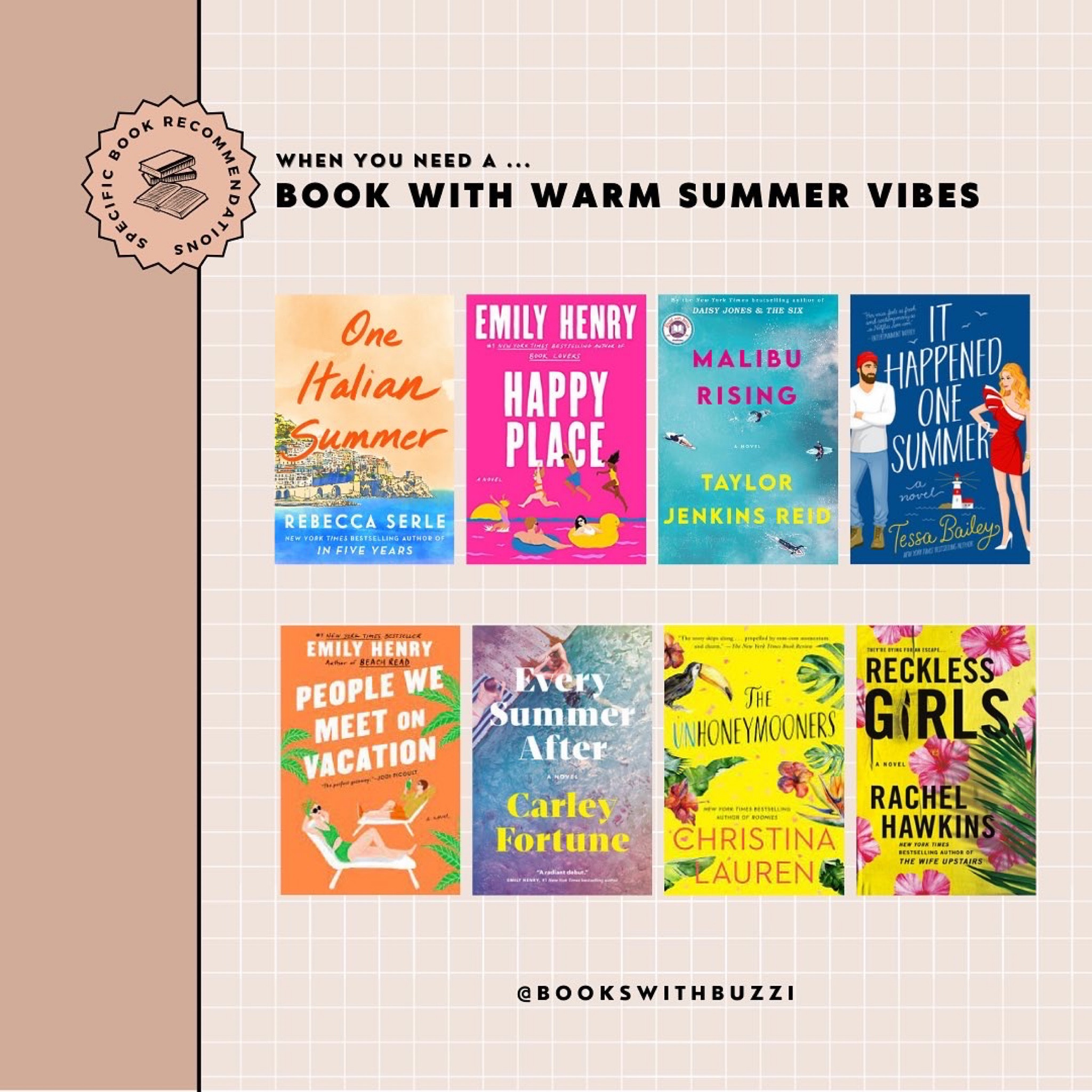 when you need a book with warm summer vibes 