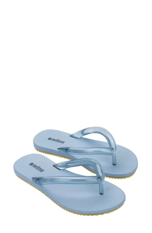Melissa Airflow Flip Flop in Blue/yellow at Nordstrom, Size 5 | Nordstrom