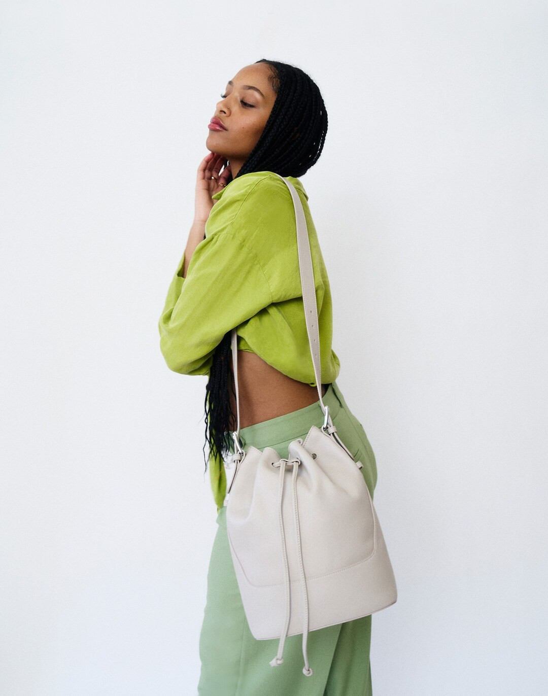 Hyer Goods Cinch Bucket Bag | Madewell
