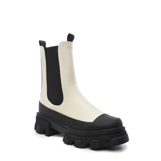 PORTLAND by Portland Boot Company Women's Double Tab Chelsea Boot - Walmart.com | Walmart (US)