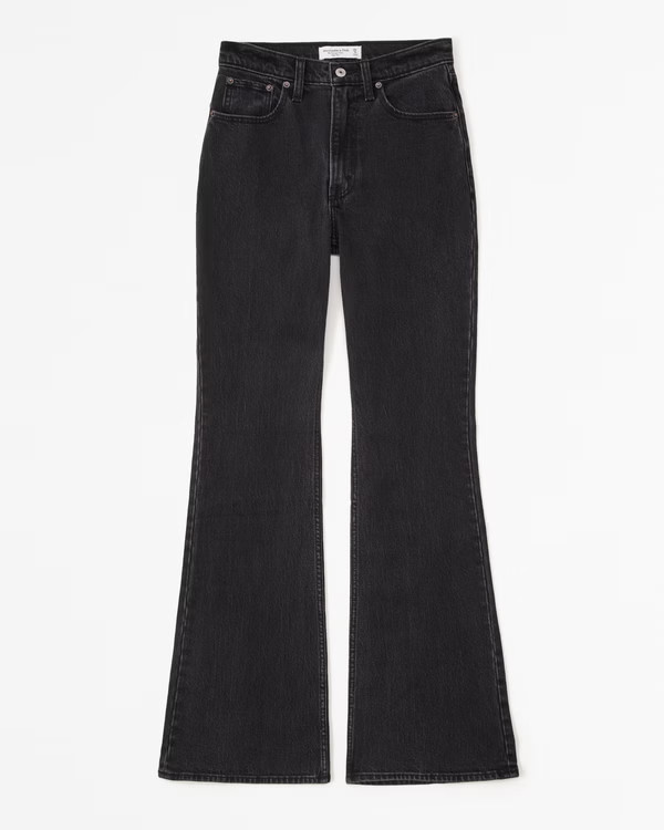 High Rise Vintage Flare Jean | Abercrombie & Fitch (US)