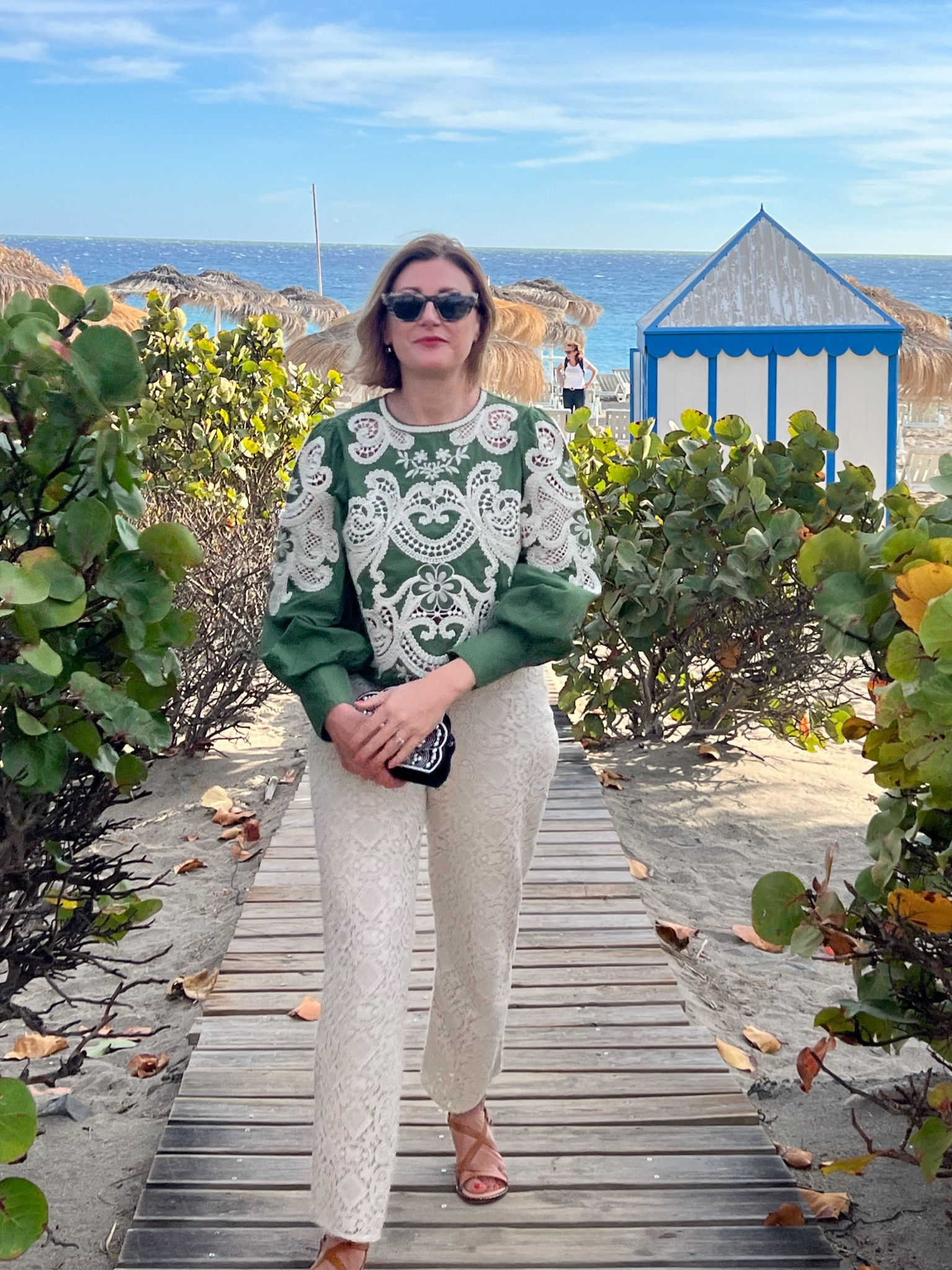 Sezane
Crochet trousers
Holiday outfit

#LTKeurope