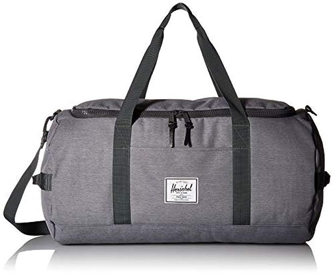 Herschel Supply Co. Sutton Duffel Bag, Mid Grey Crosshatch, One Size | Amazon (US)