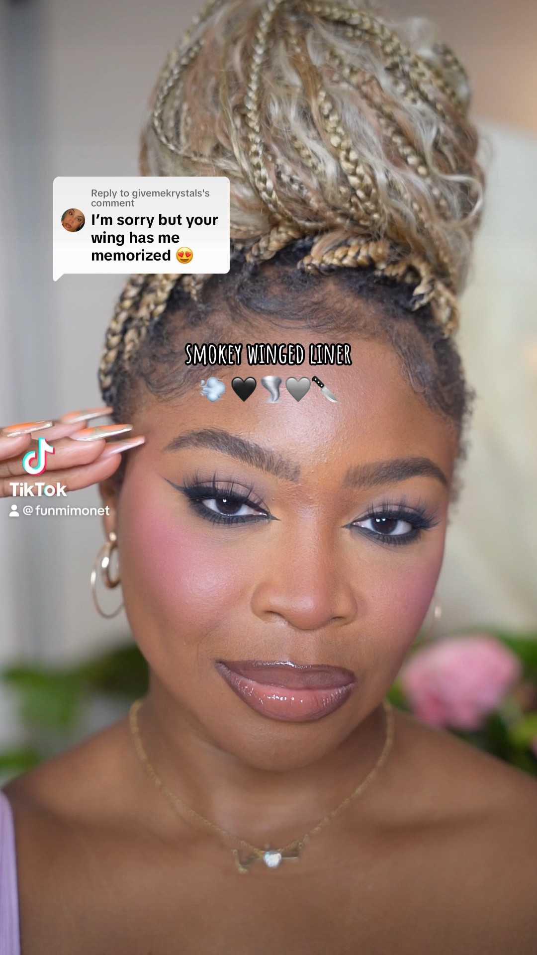 Smokey winged liner 🔪

#LTKbeauty