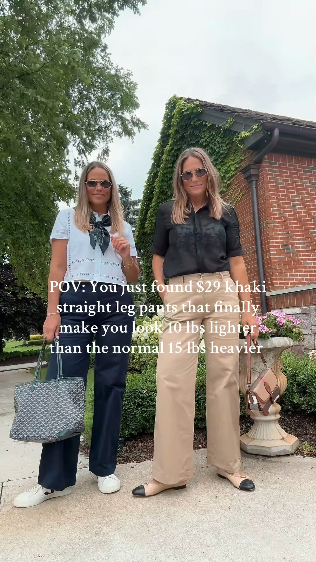 The cotton 90’s pants that slim you out, are comfortable and affordable. These are back and so good for work!  

#LTKFindsUnder50 #LTKOver40 #LTKStyleTip