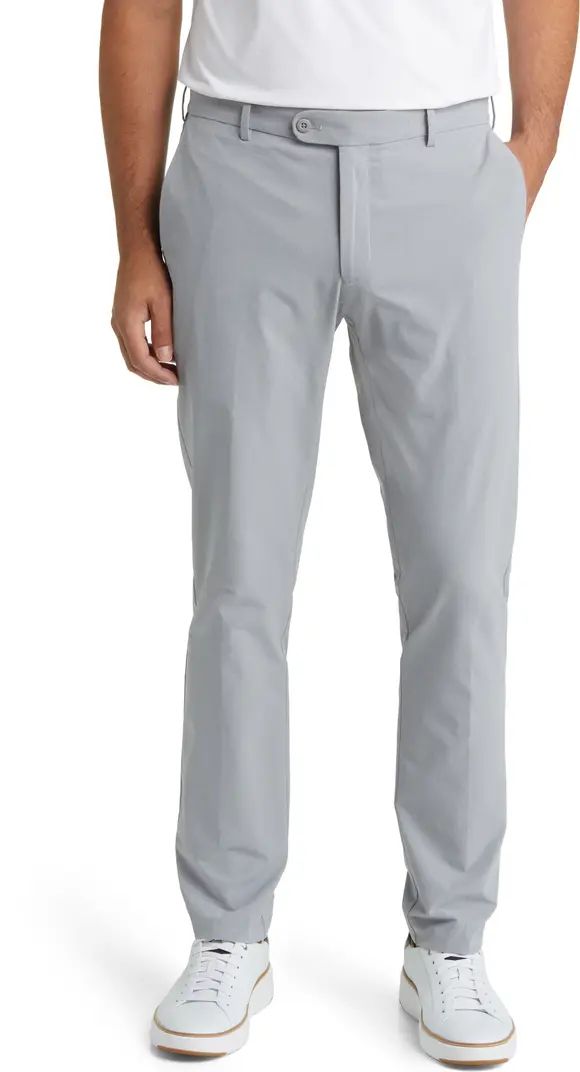 Men's Crown Crafted Surge Performance Flat Front Trousers | Nordstrom