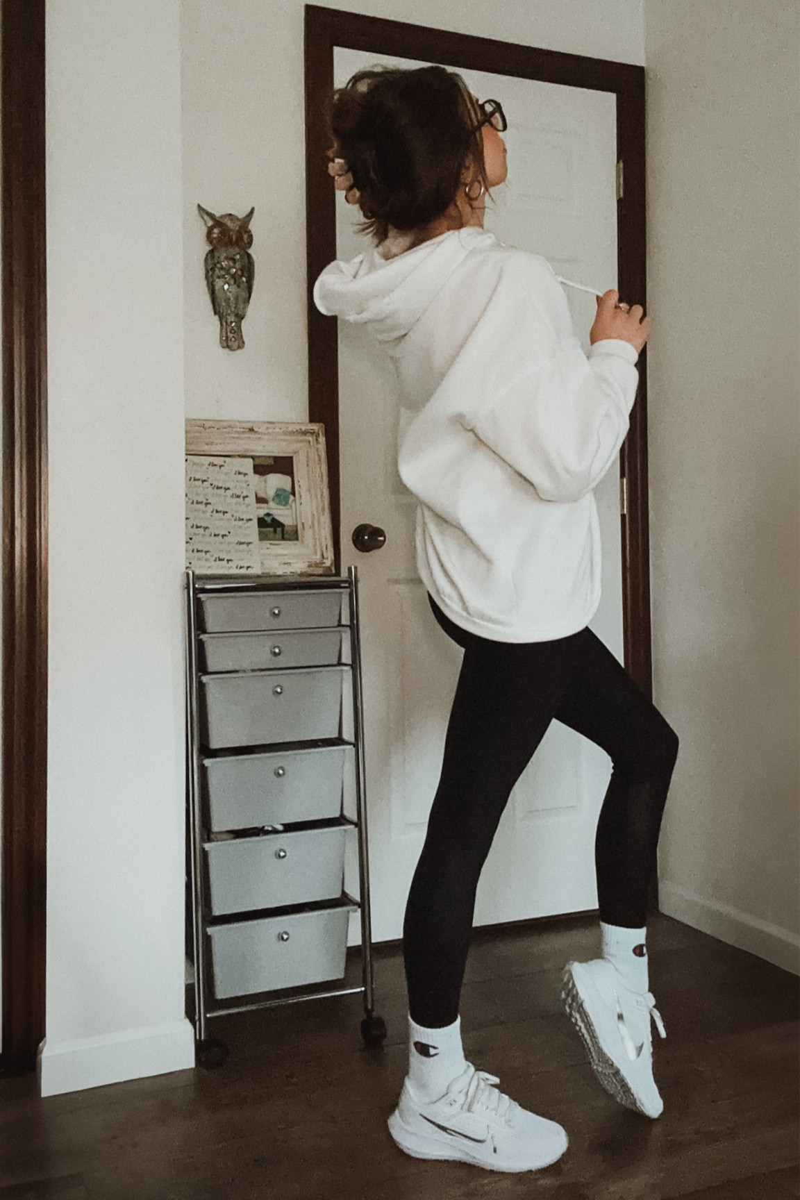 I work from home, and honestly, most days you'll catch me in leggings and an oversized sweatshirt (or pj bottoms and a nice top...it happens) however, this is one of my favorite outfits for WFH on days where I know I also have to LEAVE my house. (Makes for a very comfy travel outfit in the spring, fall, and winter as well) 

#LTKTravel #LTKStyleTip