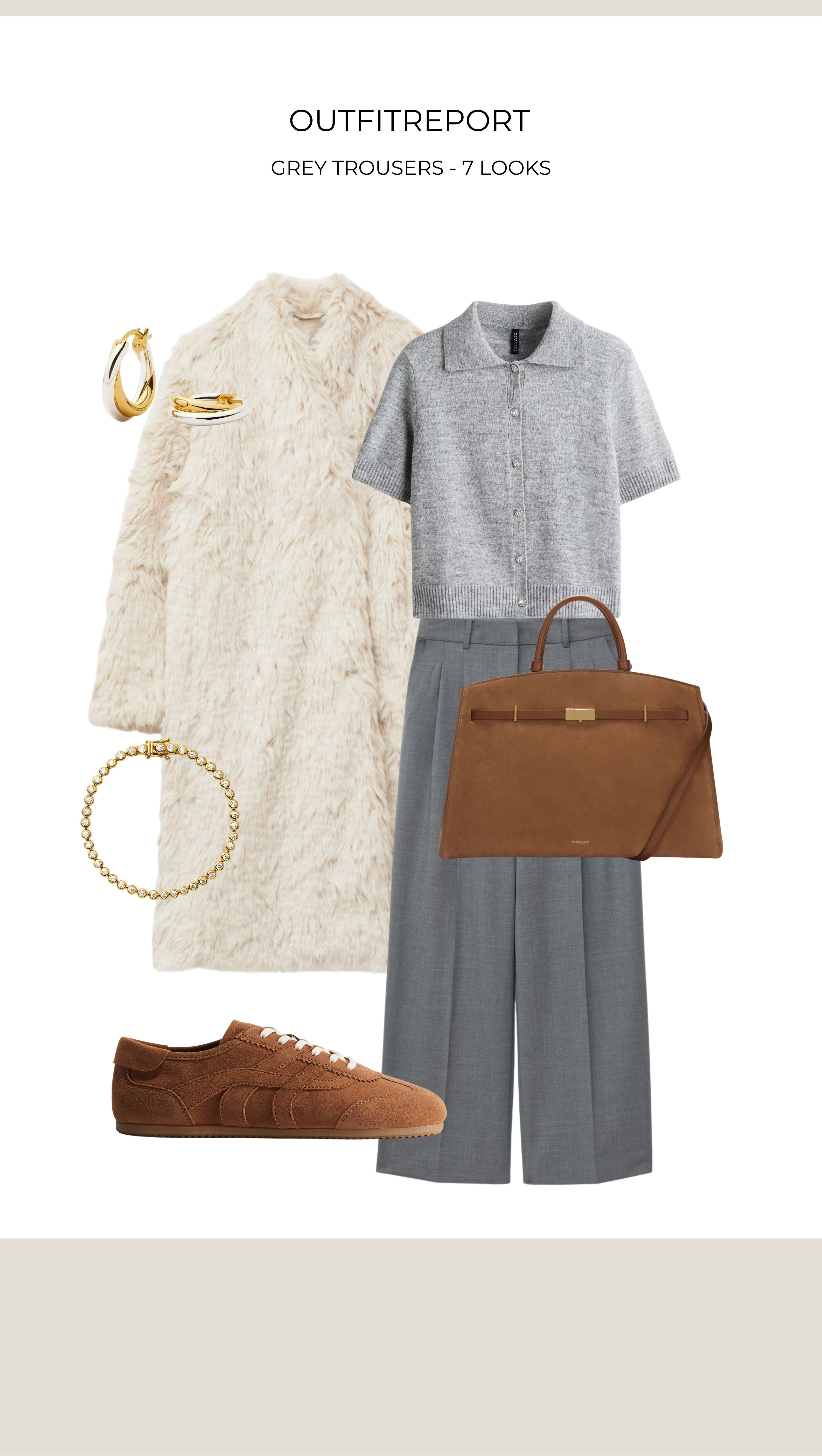 Grey trousers autumn outfit 

#LTKautumn #LTKwinter #LTKeurope