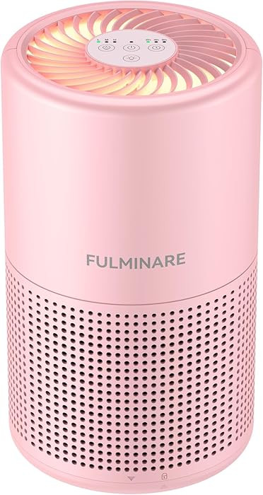 FULMINARE Air Purifiers for Bedroom H13 True HEPA Air Filter, Quiet Air Cleaner With Night Light,... | Amazon (US)
