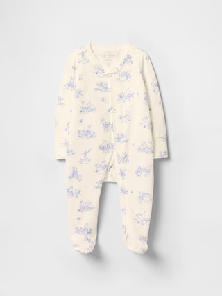 Baby First Favorites Peter Rabbit™ Organic Cotton Footed One-Piece | Gap (US)