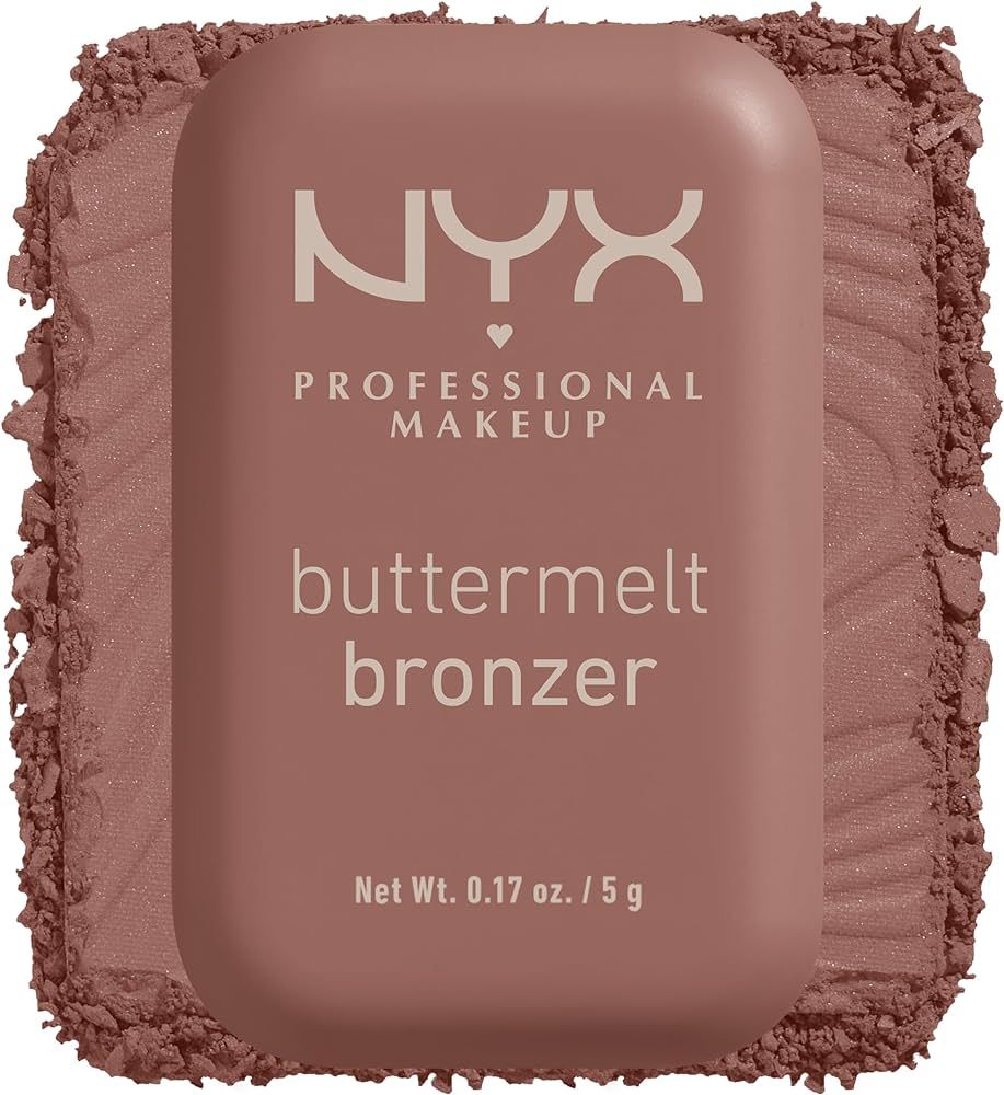 NYX PROFESSIONAL MAKEUP Matte Buttermelt Bronzer, Up to 12 Hours of Wear, Butta Biscuit | Amazon (US)