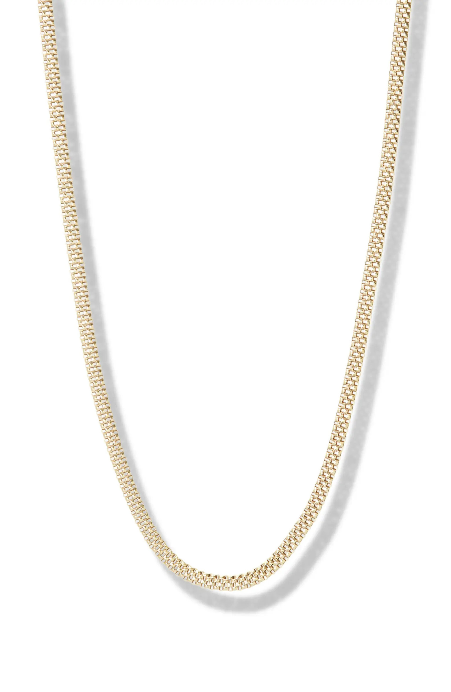 Argento Vivo Sterling Silver Mesh Chain Necklace | Nordstrom | Nordstrom