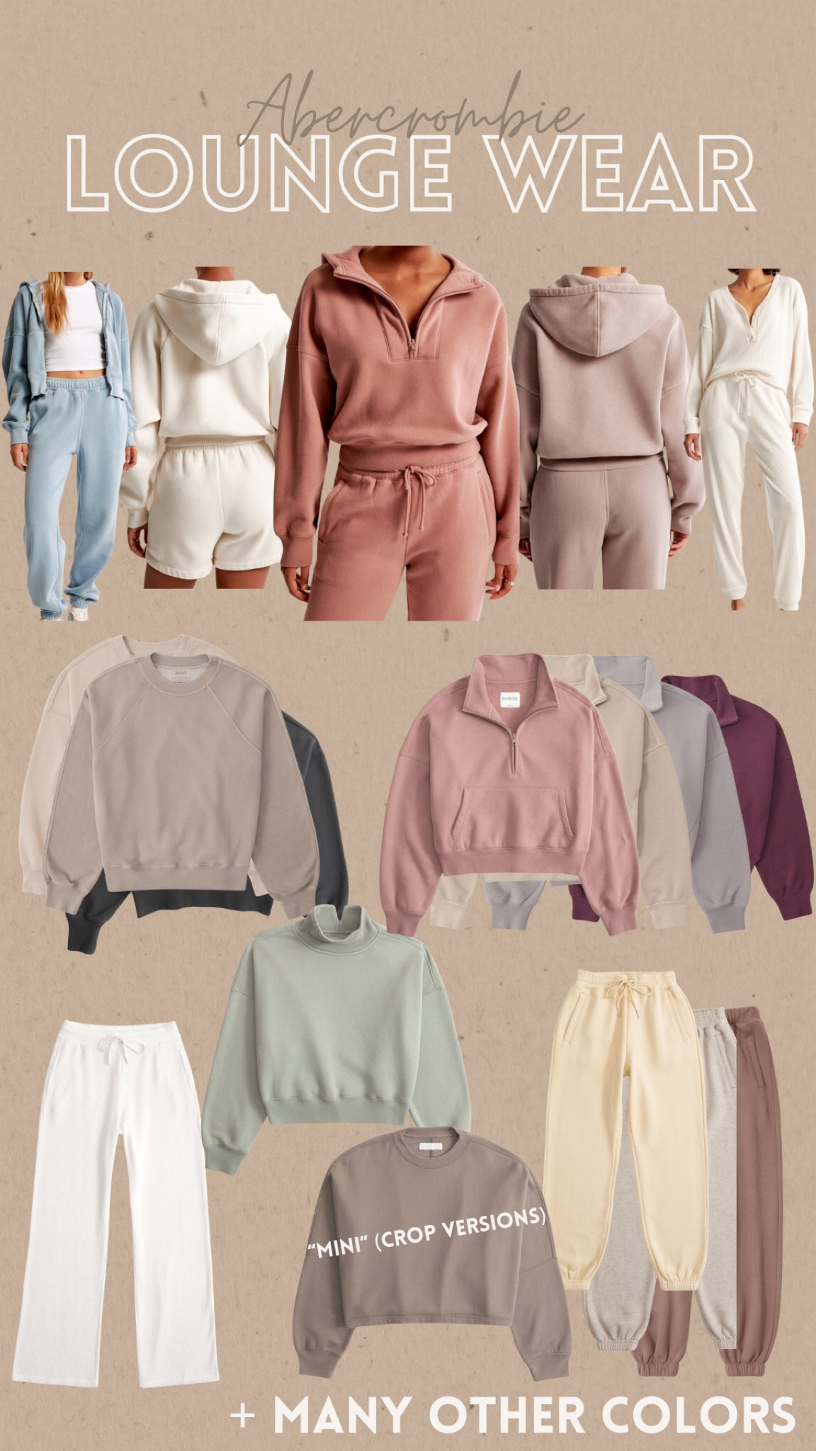 Comfy Abercrombie Lounge Wear Sets!  #Abercrombie #AbercrombieWinterSale #LoungeWear #LoungeSets #SweatSets #Sweatshirts #SweaterWeather #WomensSweats

#LTKfitness #LTKMostLoved #LTKsalealert