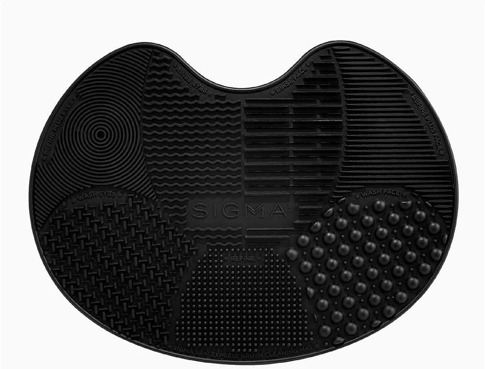 Sigma Beauty Spa Express Makeup Brush Cleaning Mat - For Quick, Easy, and Hands-free Brush Cleani... | Amazon (US)