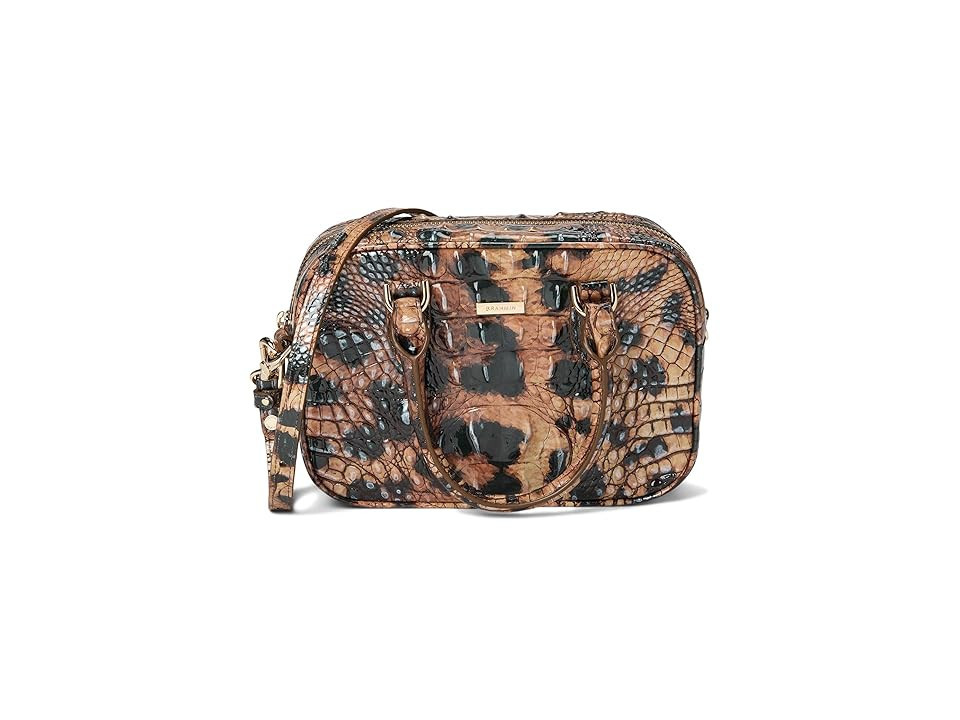 Brahmin Mara Satchel Women's Handbags Golden Lynx, Leather | Zappos