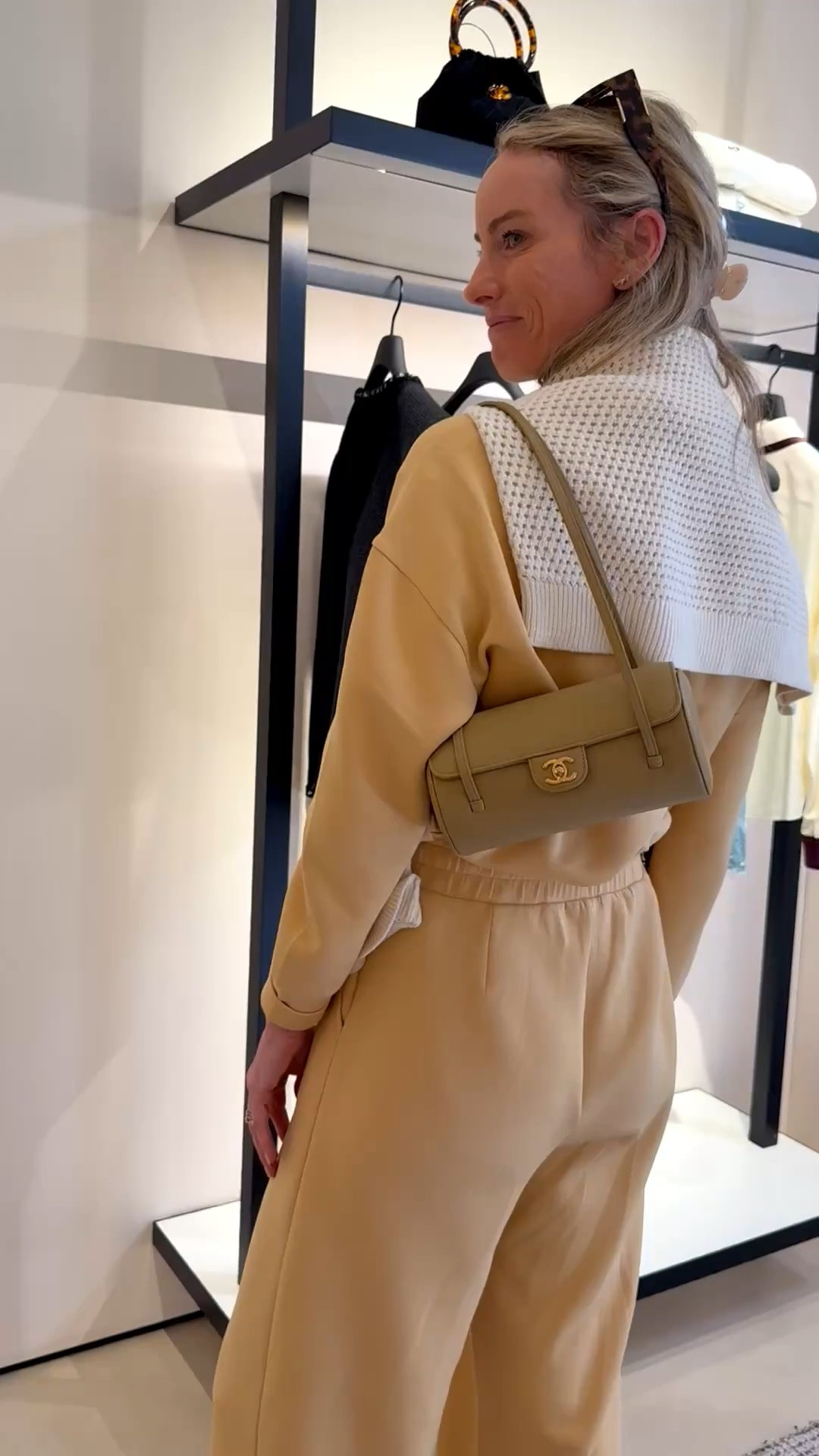 The CHANEL bag sleigh bought in Aspen. 

#LTKOver40 #LTKTravel