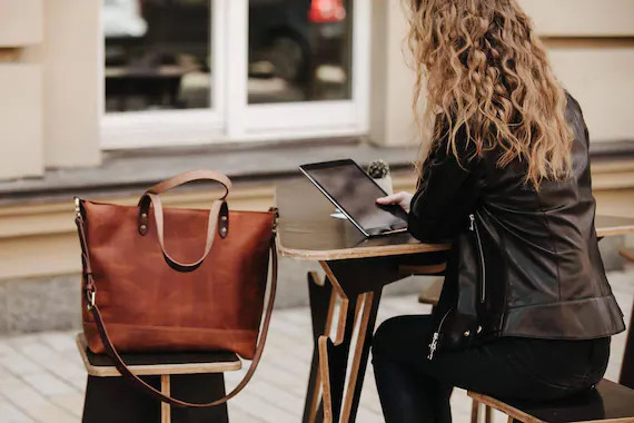 Women's leather tote bag Small tote bag Leather purse Women's tote Leather carryall Leather shopp... | Etsy (US)