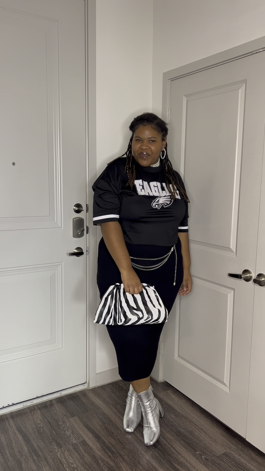It’s game day for the Eagles, but I live in Dallas. So I repped in church today 🤭🦅  I’m always going to be a Philly girl at heart 💚

#LTKPlusSize #LTKShoeCrush #LTKStyleTip
