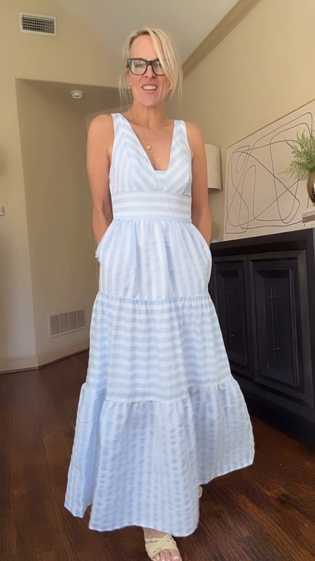 Natasha x Avara launch! 

Great spring dresse, tops, denim. Lots of great items. Sharing my faves here 

First time customers can use code CINDY15 
Fit - all true to size 
Color block skirt - if between sizes, I would size up on this one ￼
Great vacation dresses 

#LTKSeasonal #LTKOver40 #LTKTravel