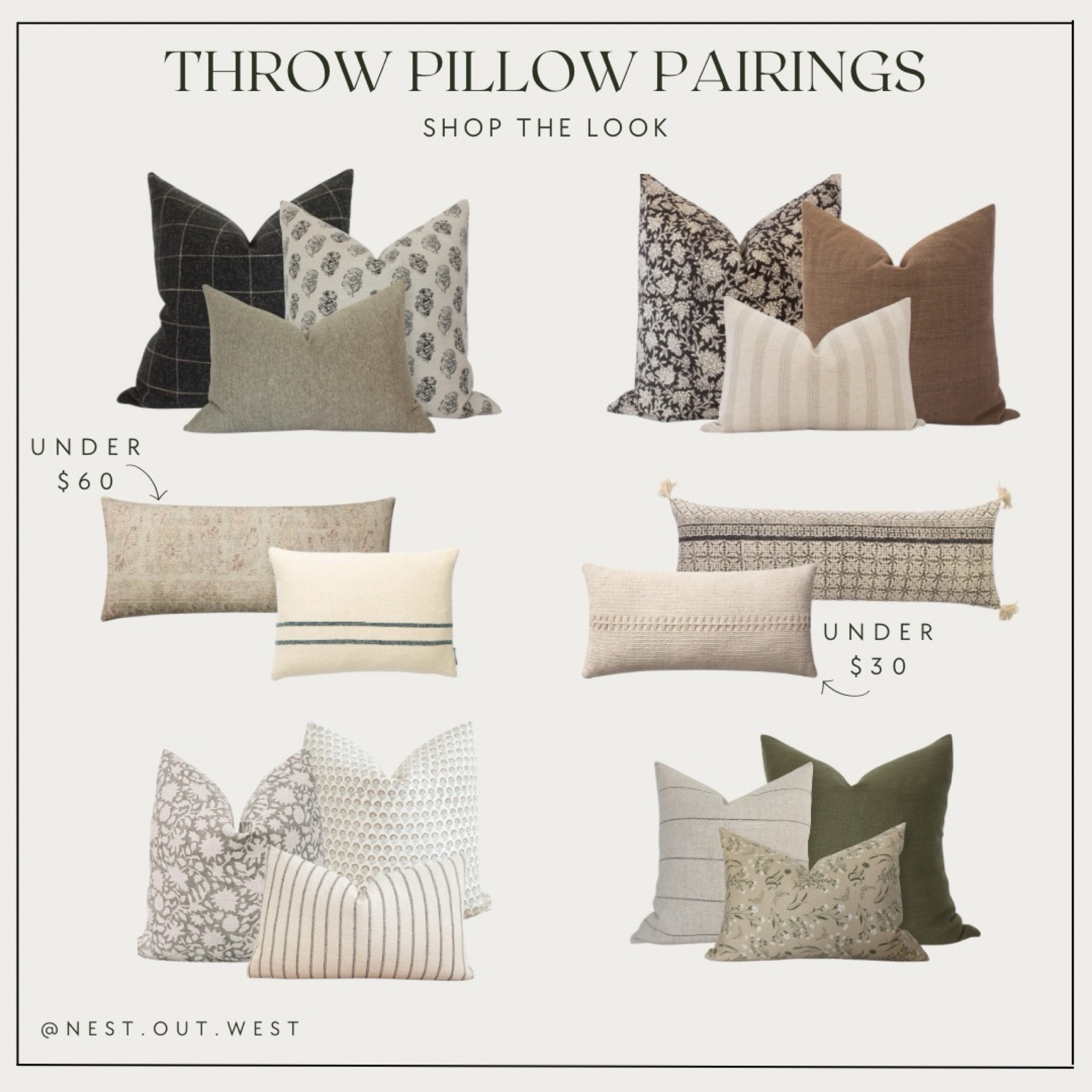 Pillow Cover Combo Warm Neutral … curated on LTK