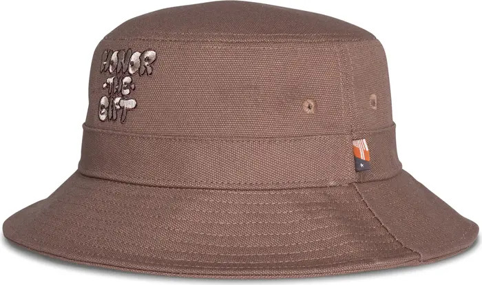 HONOR THE GIFT Logo Script Bucket Hat | Nordstrom | Nordstrom