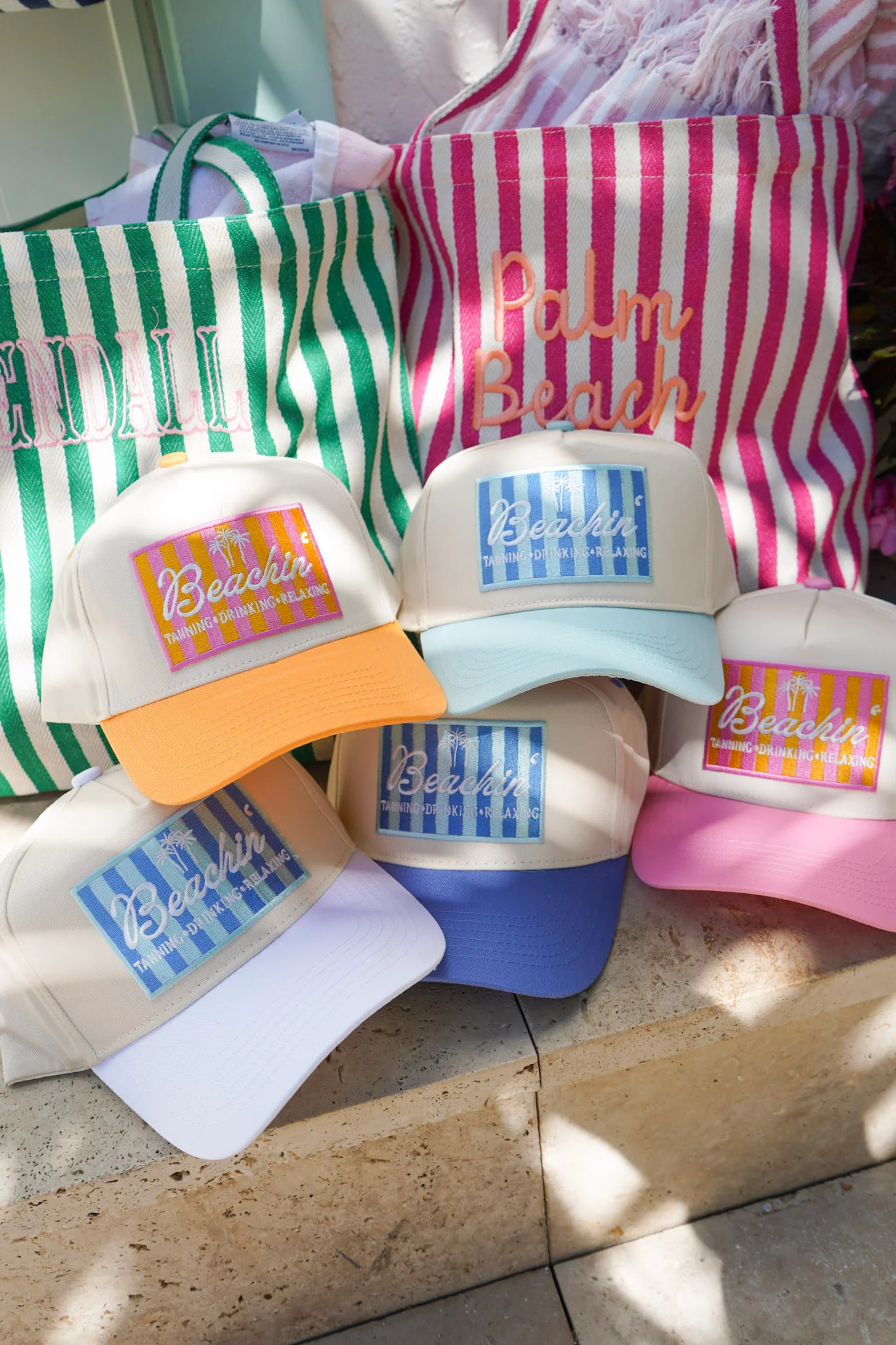 Beachin' - Vintage Trucker Hat | KenzKustomz