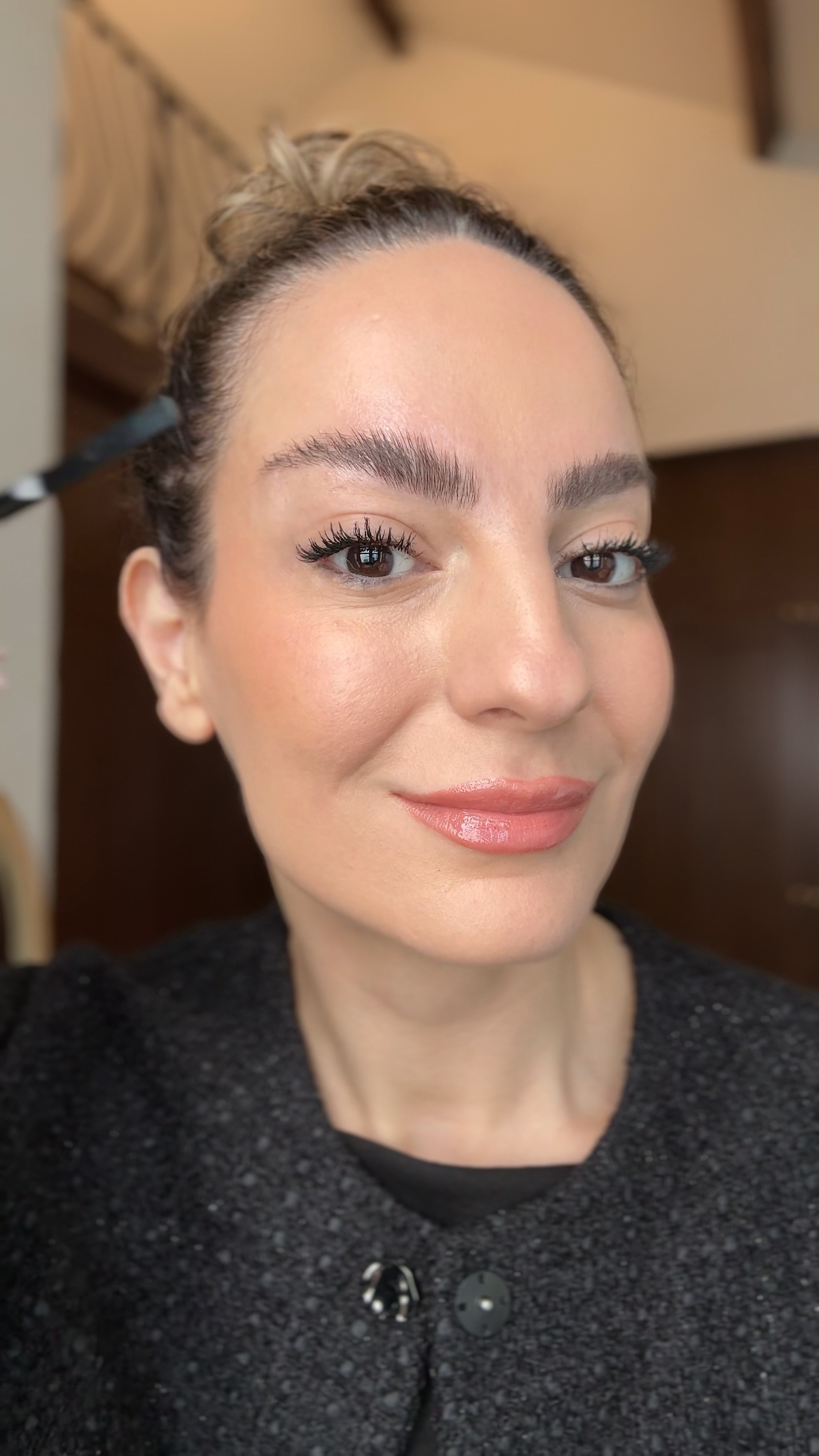 I usually get my brows laminated, but in between appointments—when I’m busy and don’t have time to style them—this product saves me! It gives that lifted, sculpted look effortlessly, taming every hair in place.✨ I use the Anastasia Beverly Hills Styling Wax with their brush, and honestly… it’s the easiest way to fake fresh lamination in seconds. 🤍 Try it and thank me later! 

#LTKbeauty #LTKasia