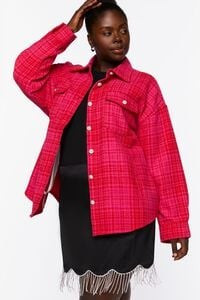 Plus Size Drop-Sleeve Shacket | Forever 21 (US)