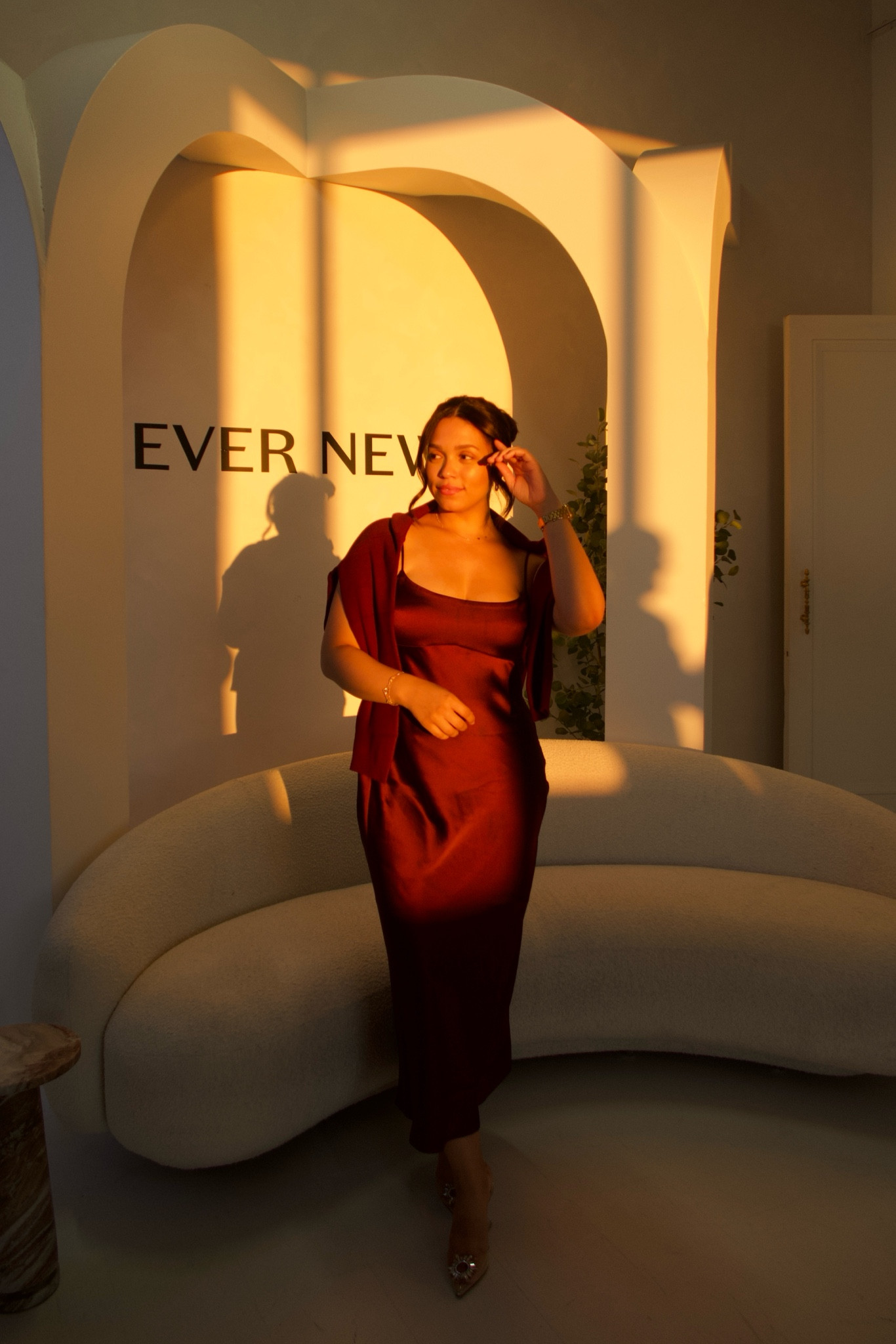 Wearing a large in the dress and a medium in the sweater! 

#LTKmidsize #LTKautumn #LTKcanada