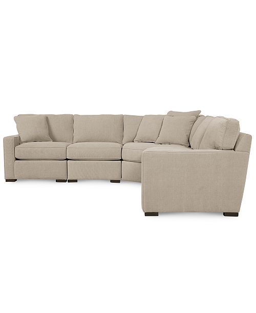 Radley Fabric 5-Piece Sectional Sofa, Created for Macy's | Macys (US)