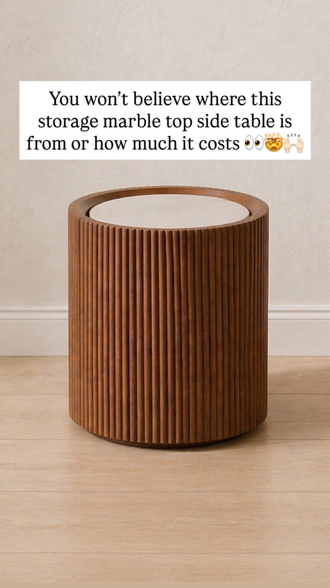 You won’t believe where this storage marble top side table is from or how much it costs 👀🤯🙌🏻

#LTKSaleAlert #LTKHome