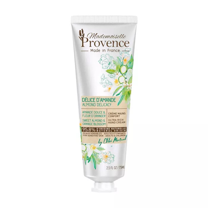 Mademoiselle Provence Almond and Orange Blossom Hand Cream - 2.5 fl oz | Target