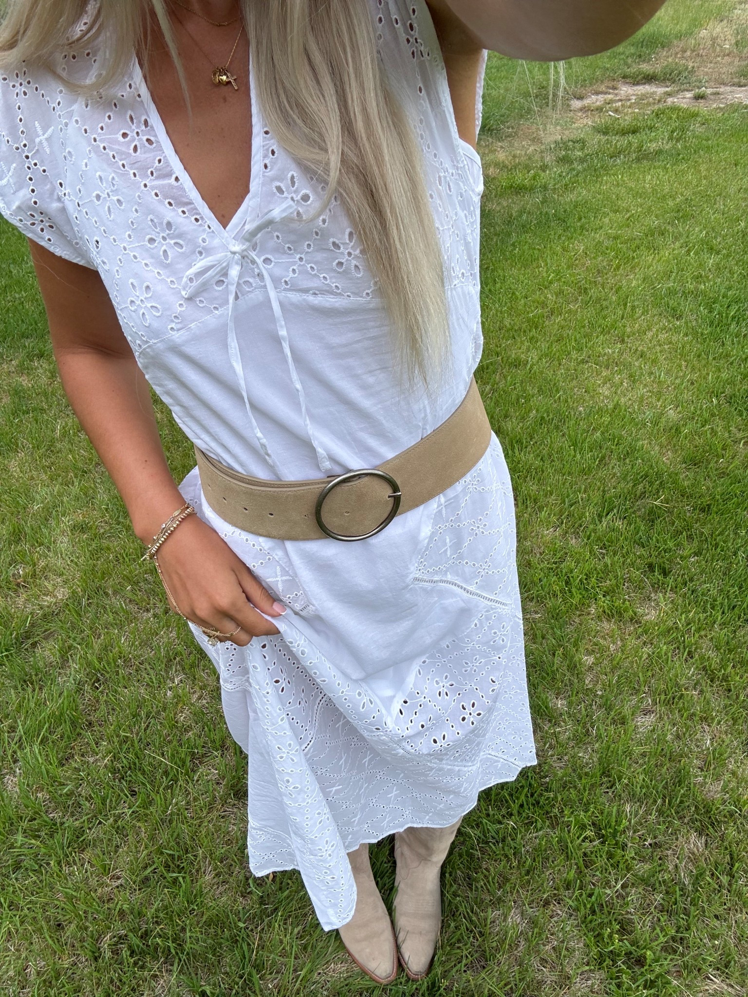cowgirl kinda summer 
size small in dress (it’s roomy) 
size down half size in boots
size xs/s in belt 

#LTKSummerEdit #LTKStyleTip #LTKFindsUnder50