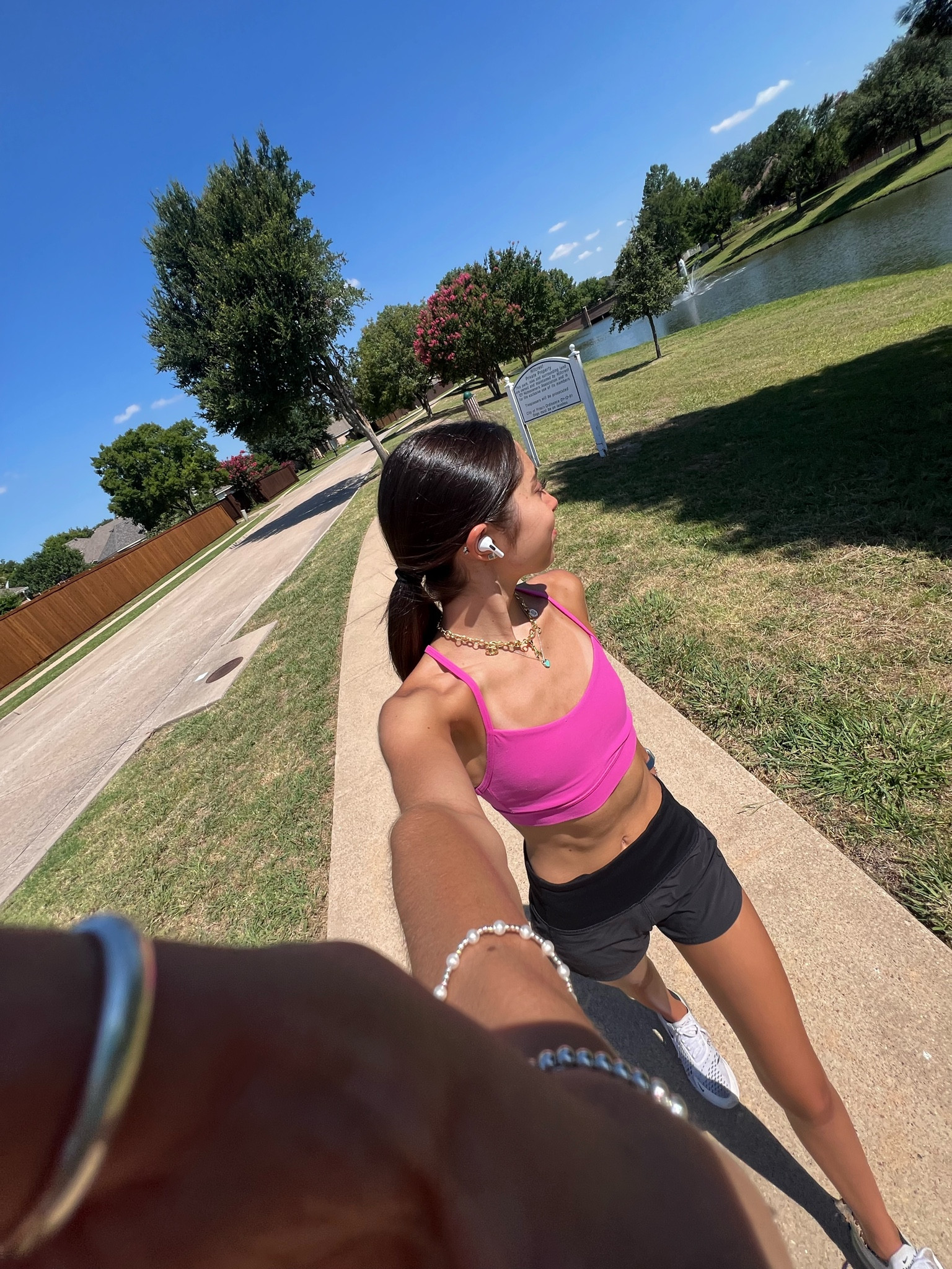 Summer hot girl walk fit! 