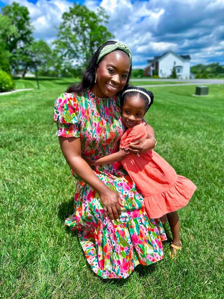I love matching with my daughter. This is the perfect dress look for a wedding guest to wear. Mommy and me , spring outfit, summer outfit, dress 

#LTKWedding #LTKKids #LTKFamily