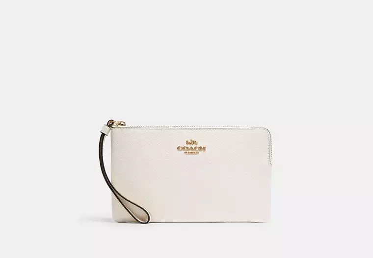 Large Corner Zip Wristlet | Coach Outlet US