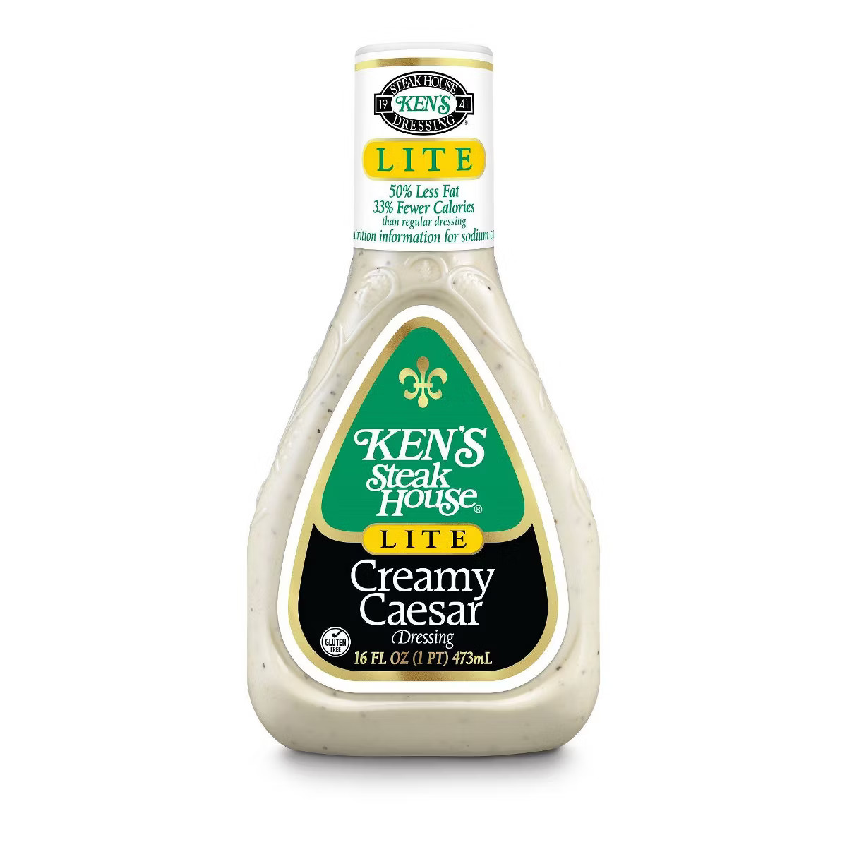 Ken's Steak House Lite Creamy Caesar Salad Dressing - 16fl oz | Target