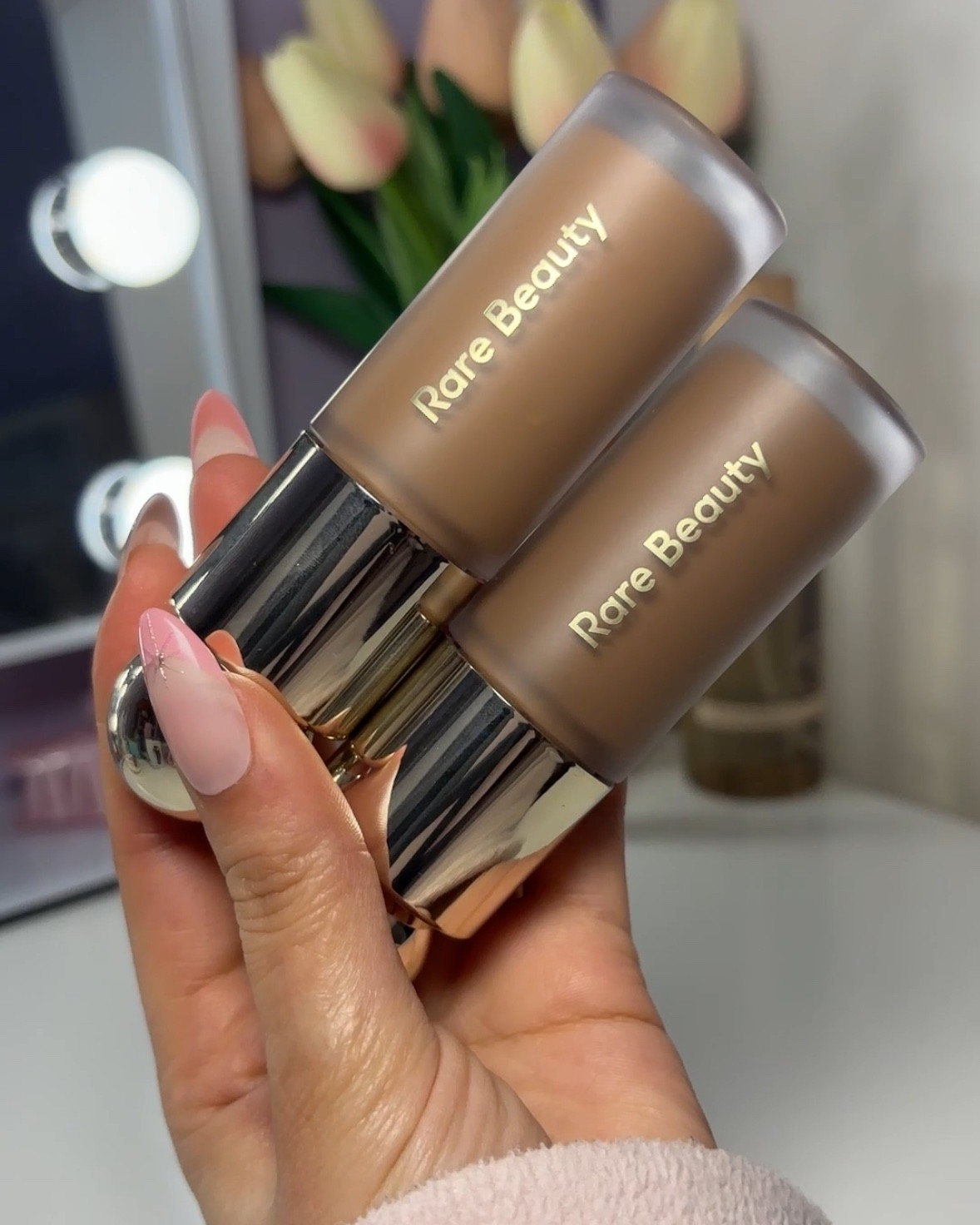 NEW RareBeauty liquid contour #rarebeauty #contour #newmakeup 