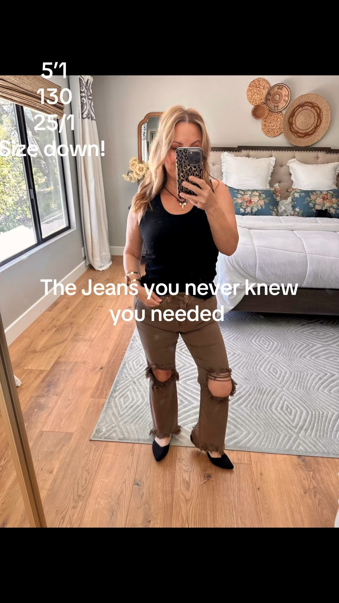 These are so cute! I’m second guessing the size and might send back for the next size up just FYI
The mocha color is so pretty 
I can’t link the jeans but they are linked on my TT Shop

#LTKPetite #LTKootd #LTKOver40