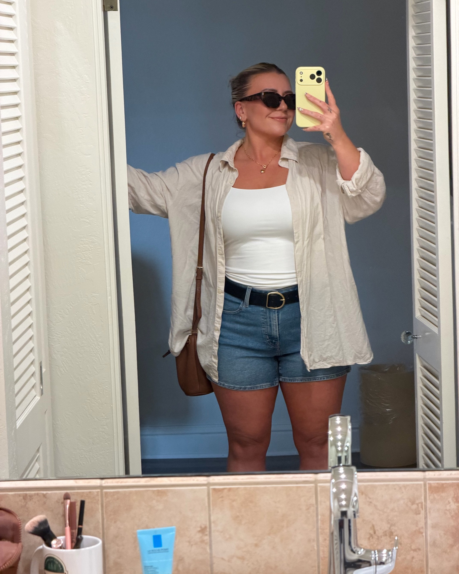 I’ve never loved a pair of Jean shorts more. They fit me so perfectly.

#LTKMidsize #LTKPlusSize #LTKootd