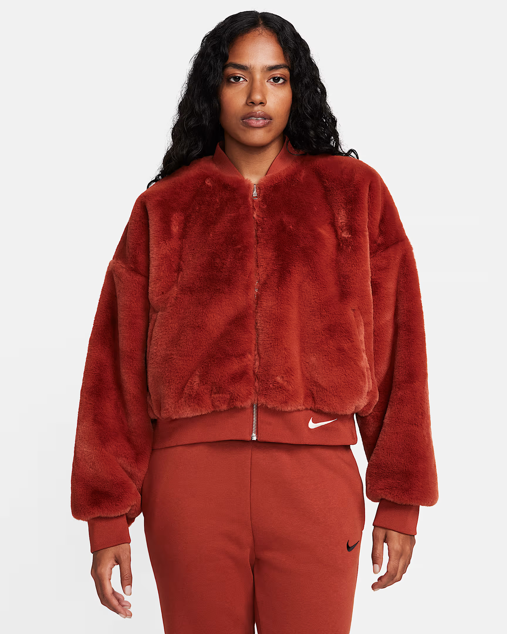 Nike Sportswear Women's Reversible Faux Fur Bomber. Nike.com | Nike (US)