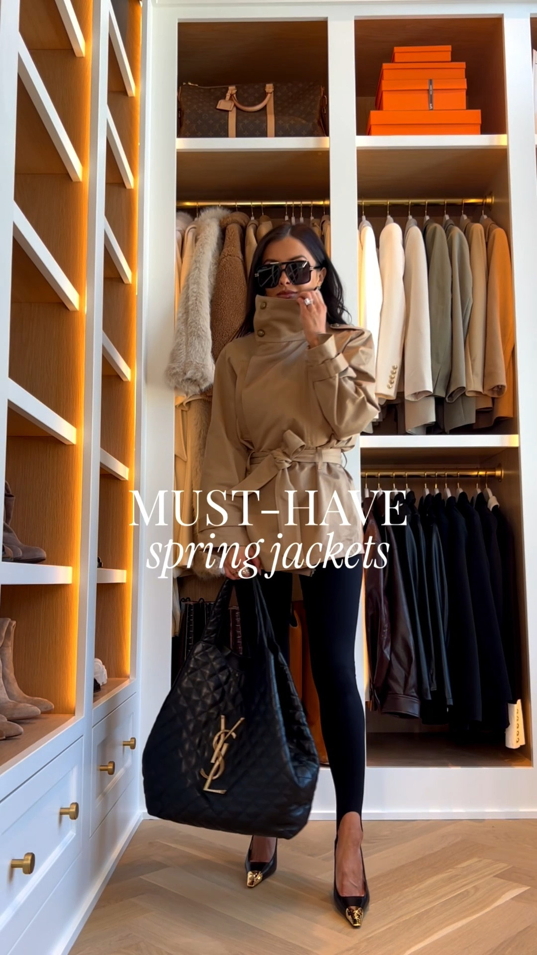 Must-have jackets for spring
Revolve trench coat wearing an XXS
Commando leggings 
Revolve green cropped trench wearing an XS
Zara gray wools blazer coat wearing an XS
Zara viral leather jacket in brown wearing an XS
Zara viral bomber jacket wearing an XS
Frame white jeans wearing a 24
Spring outfits, work outfits, date night outfits, winter denim 
@zara @revolve @nordstrom 

#LTKOver40 #LTKSeasonal #LTKootd