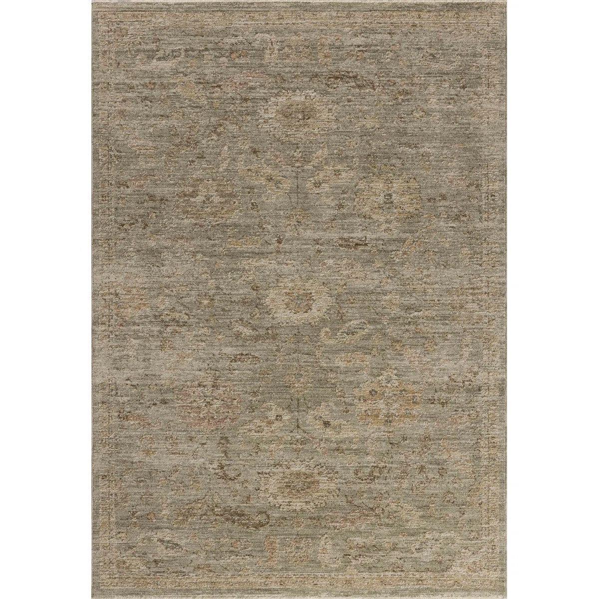 Bungalow Rose Wrobel Sage / Multi Area Rug | Wayfair North America