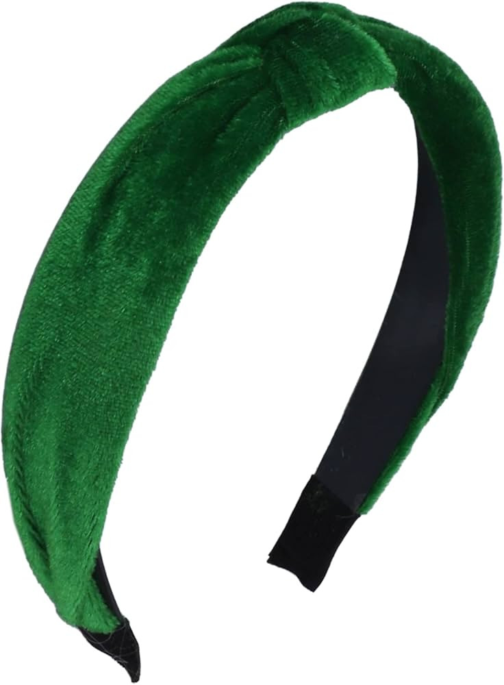 Velvet Knotted Headbands for Women (Emerald Green) | Amazon (US)