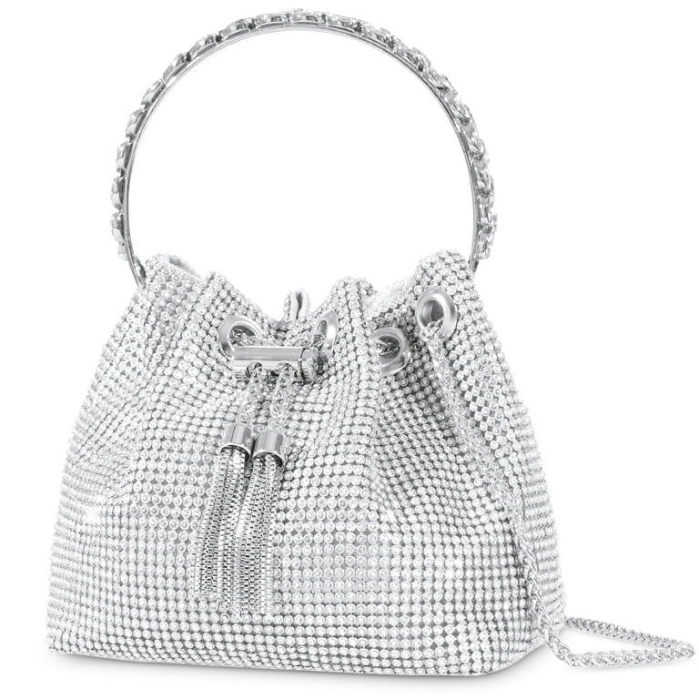 Women's Rhinestone Clutch Evening Bags Sparkly Glitter, Bling Rhinestone Purses for Women | Walmart (US)
