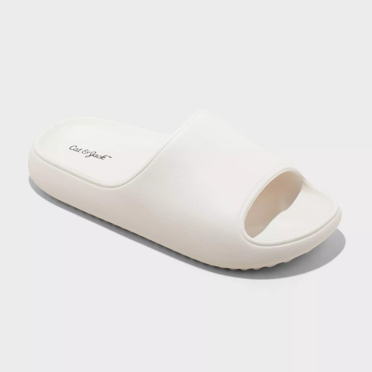 Kids' Wilder Slip-On Slide Sandals - Cat & Jack™ Ivory 2 | Target