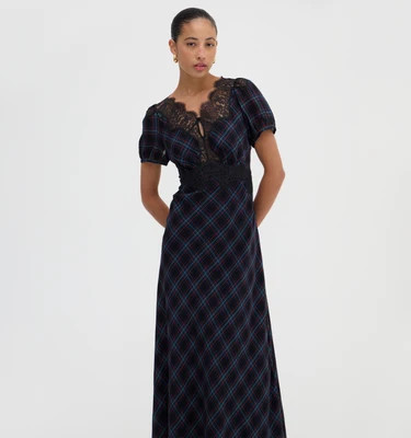 The Oakley Dress - Jewel Tartan Jewel Tartan / L | Hill House Home US
