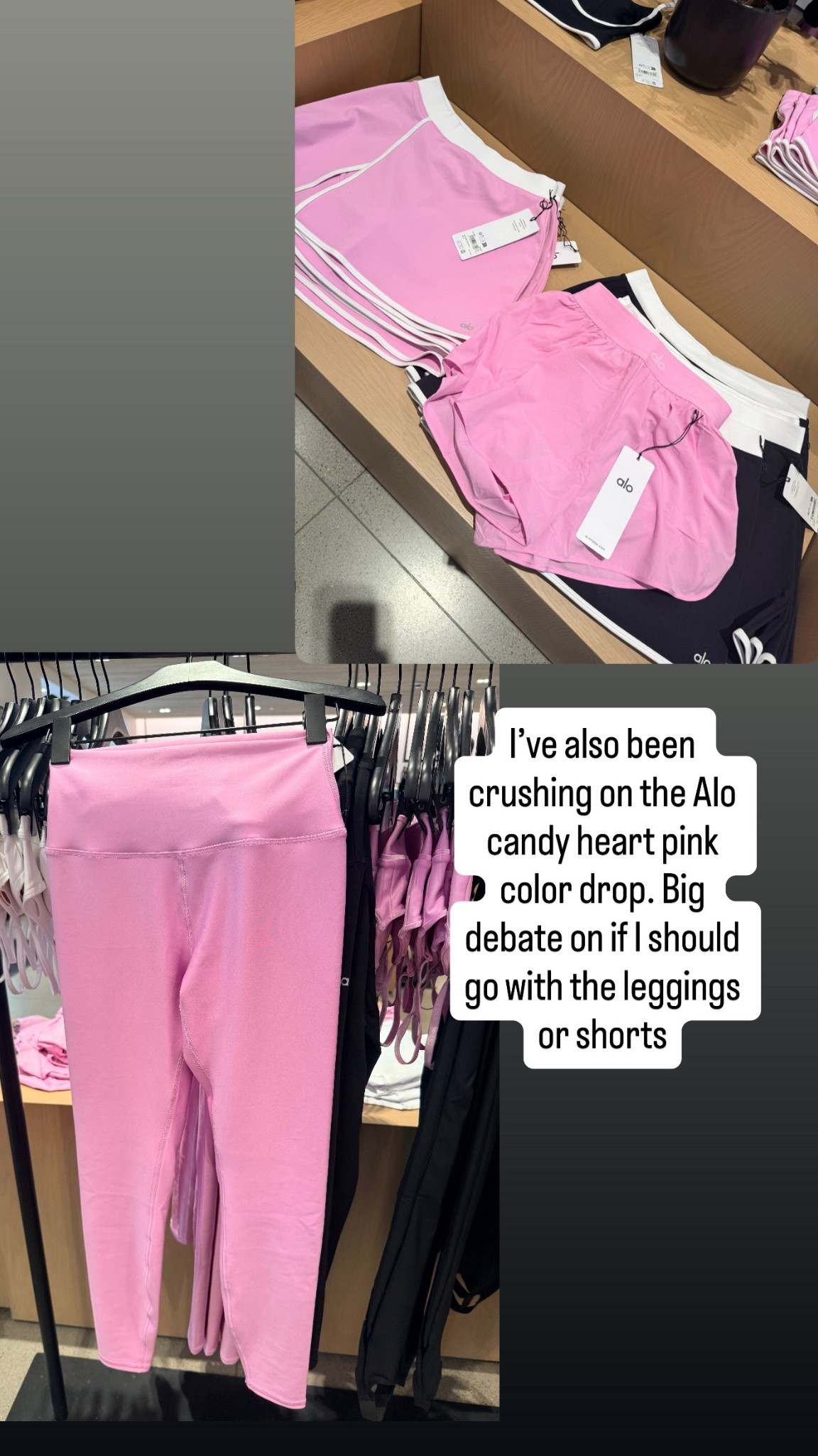 Alo candy heart pink 

#LTKOver40 #LTKActive