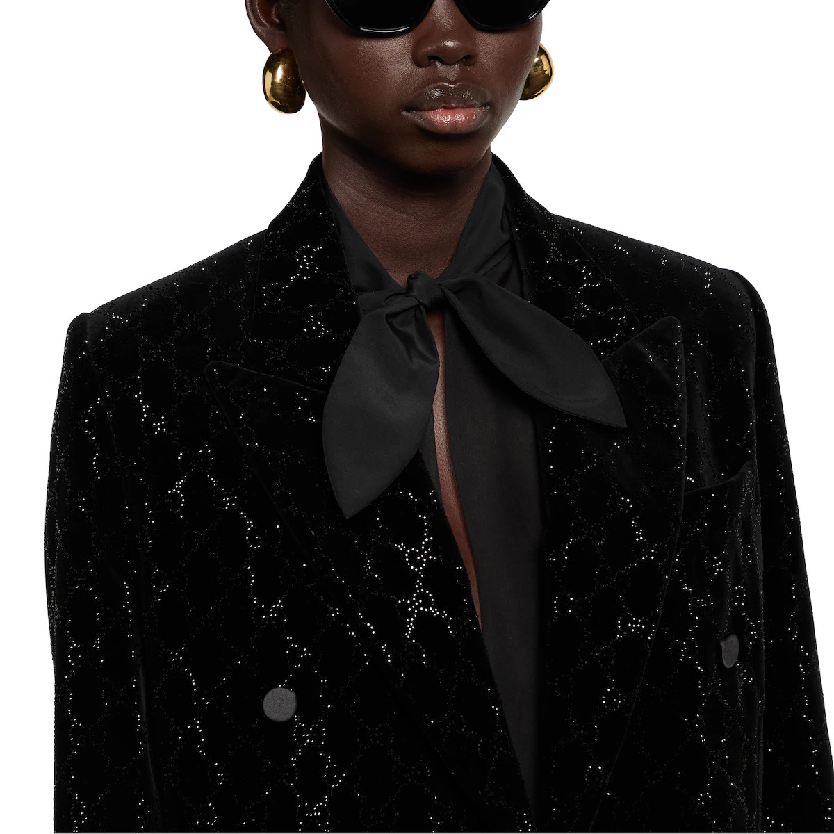 Gucci - Embroidered cotton velvet jacket | Gucci (US)