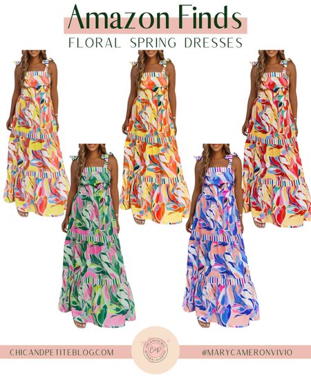 Amazon Finds: Floral Spring Dresses

spring dress // spring outfit // outfit Inspo // floral dress // vacation style // vacation outfit

#LTKfindsunder100 #LTKfindsunder50 #LTKstyletip